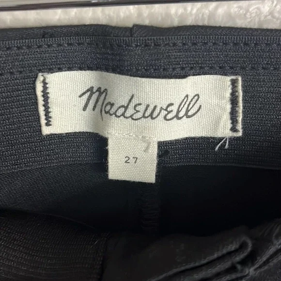 Madewell Black Trousers Size 27 - Picture 4 of 5